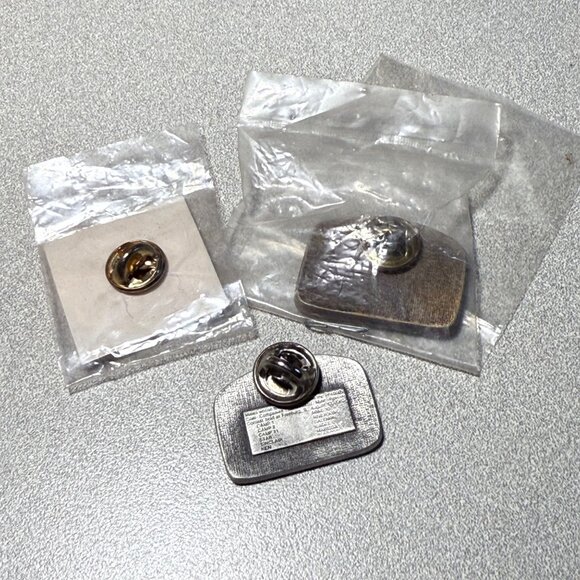 Vintage Peabody Coal Company Mine Rescue Contest Collectible Pins Set Of 3 - Picture 5 of 6